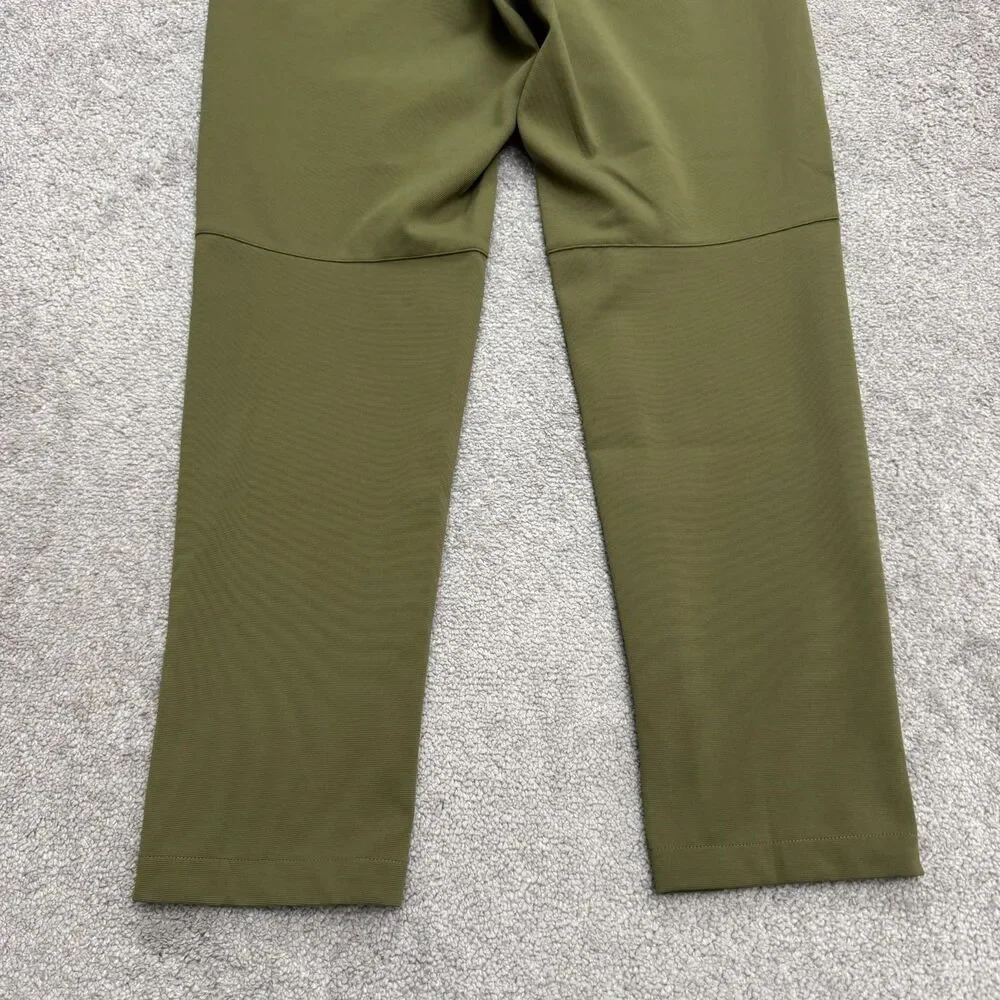 Adidas Terrex Active Track Pants Mens Small Olive Green Elastic Waist Athletic